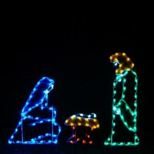 4.5' RESIDENTIAL NATIVITY SCENE