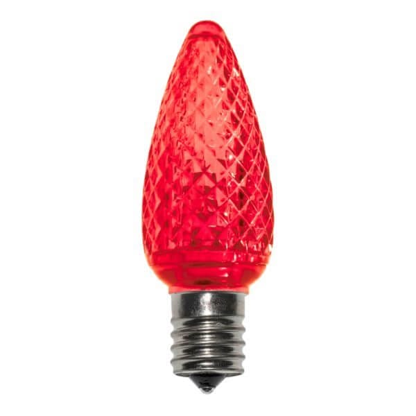 C9 SMD LED RED RETROFIT BULB 25 PACK