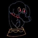 6' Circus Elephant Holiday Light Display