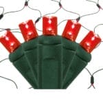 5MM LED Red Net Light Strings