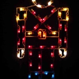 5' Nutcracker Holiday Light Display