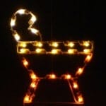 Baby Jesus Holiday Display
