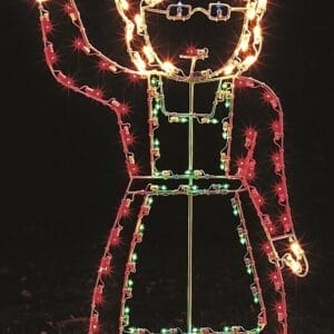Mrs Claus Holiday Display