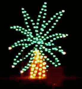 8' Bush Holiday Light Display