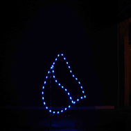 4' Stone Holiday Light Display