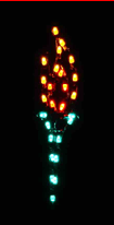 42" Torch Holiday Light Display