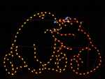 6' Cuddling Bears Holiday Light Display