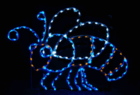 5' Bee Holiday Light Display