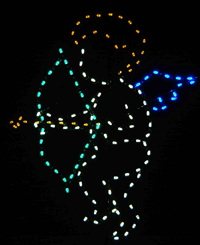 6' Cupid Holiday Light Display