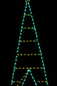 12' Tepee Holiday Light Display