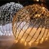 Creative Displays Cool White and Warm White LED Light Sphere