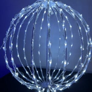 Cool White LED Light Sphere