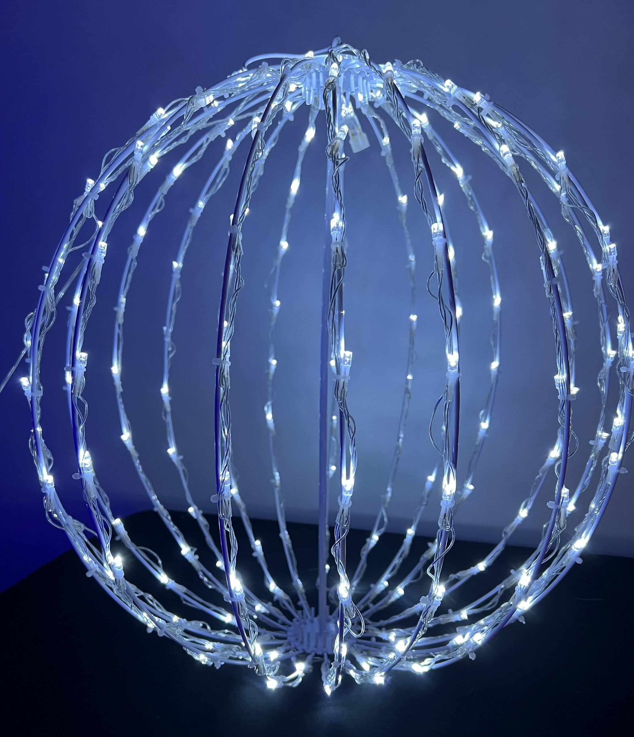 Cool White LED Light Sphere