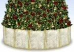 4' Panel Tree Base Skin With PVC Mesh Lighting