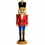 11' Nutcracker Fiberglass Holiday Display
