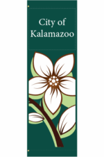 Springtime Flowers Street Banner