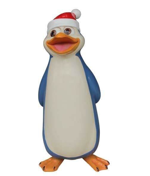 4' Richard the Penguin Singing Fiberglass Display