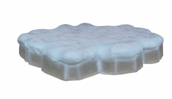 1' Snowflake Fiberglass Holiday Display