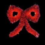 5' Bow Commercial Garland Tree Topper