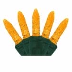 M5 50 LIGHT LED ORANGE CHRISTMAS LIGHTS