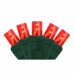 5MM 50 LIGHT LED RED MINI LIGHT STRINGS